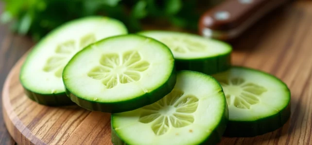 Les bénéfices nutritionnels des légumes verts : zoom sur le concombre et la courgette